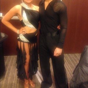Latin Rhythm Competition Dress